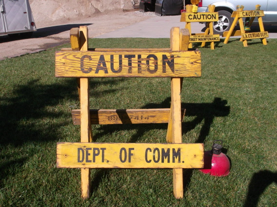 Barricade from the 1960s early 1970s