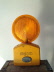 Dietz No 650 amber criss-cross lens