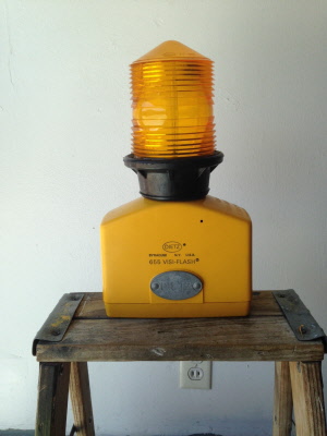 Dietz No 655 amber lens with a 650 body