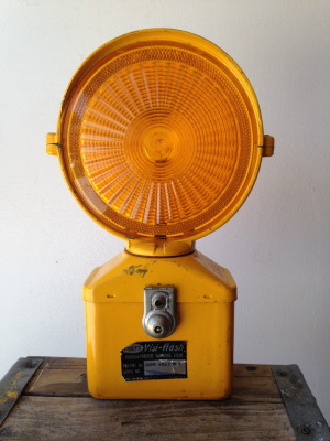 Dietz No 655 amber sunburst lens
