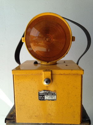 Dietz No 677 amber saturn lens