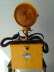 Dietz No 678 amber sunburst lens